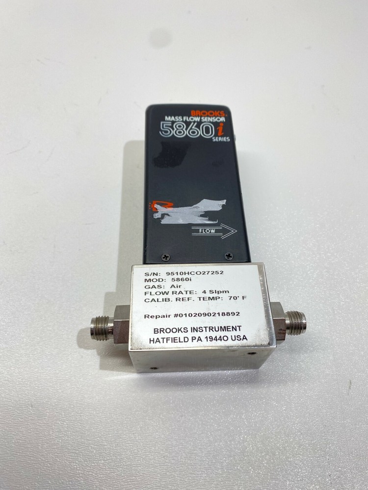 Brooks Instruments 5860I Mass Flow Sensor with Warranty