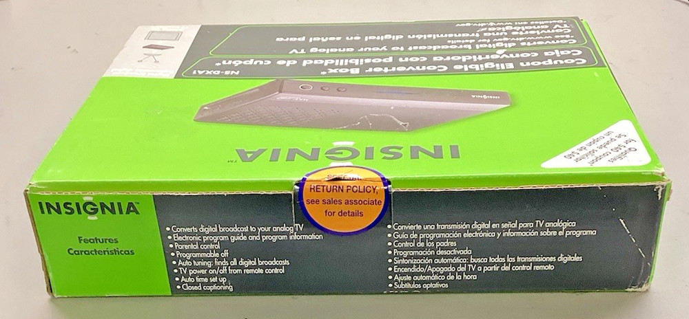 INSIGNIA CONVERTER BOX NS-DXA1