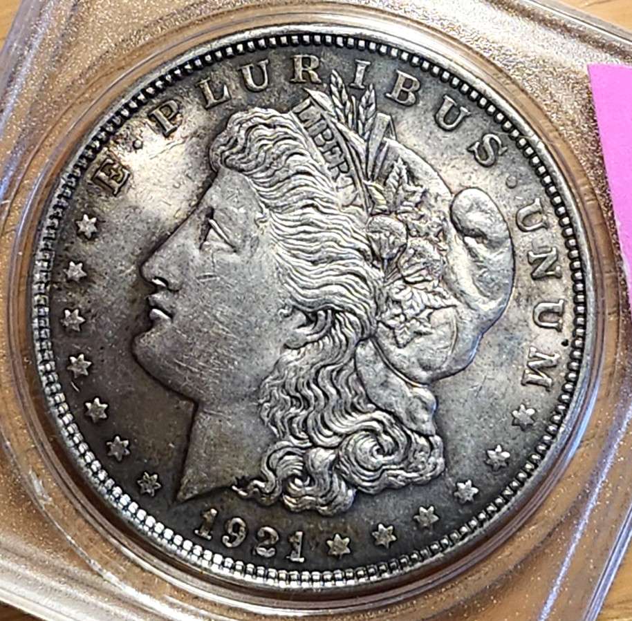 1921 P  MORGAN 90% SILVER #3