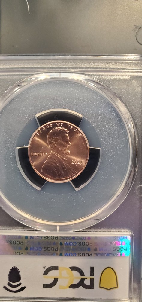 Superb! 2025 PCGS MS67RD SHIELD LINCOLN CENT