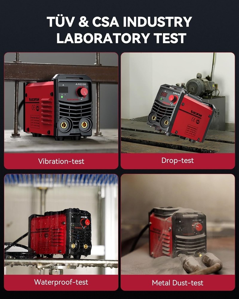 User-Friendly Portable 110V Welding Machine with IGBT Technology & Accessories