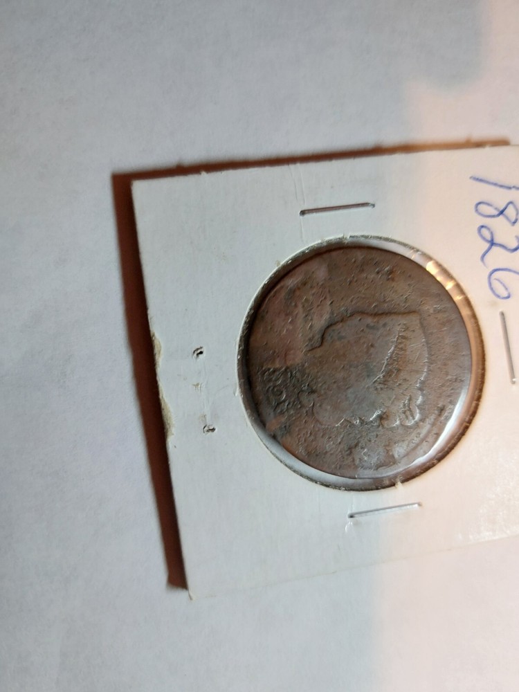 1826 Coronet Head Large Cent Average Good