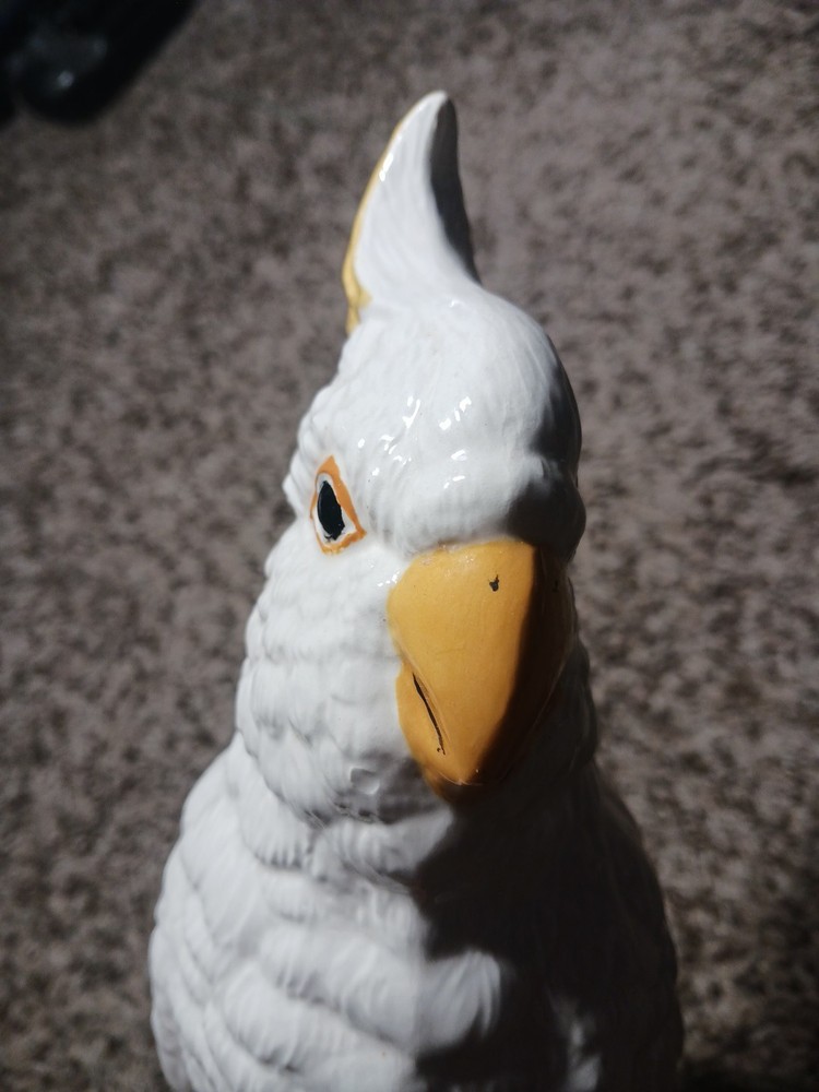 Beautiful porcelain Parrot