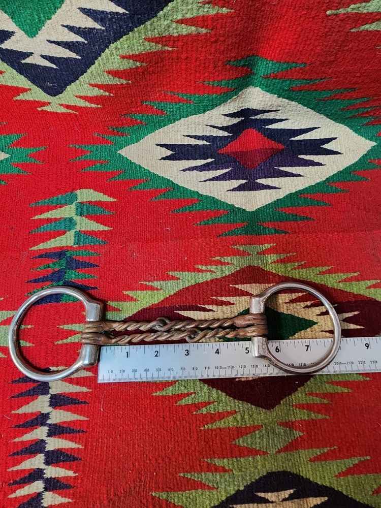 5" DOUBLE TWISTED COPPER WIRE EGGBUT SNAFFLE