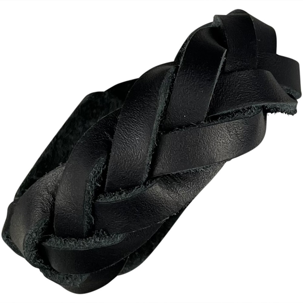 5-Strand Mystery Braid Bracelet Kit - Black 10 Pack