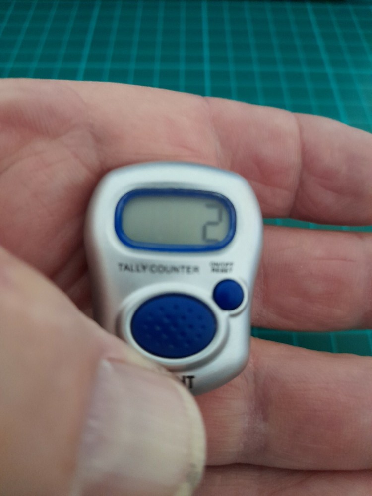 E6 Finger Tally Counter - WATERPROOF - Free First Class Post