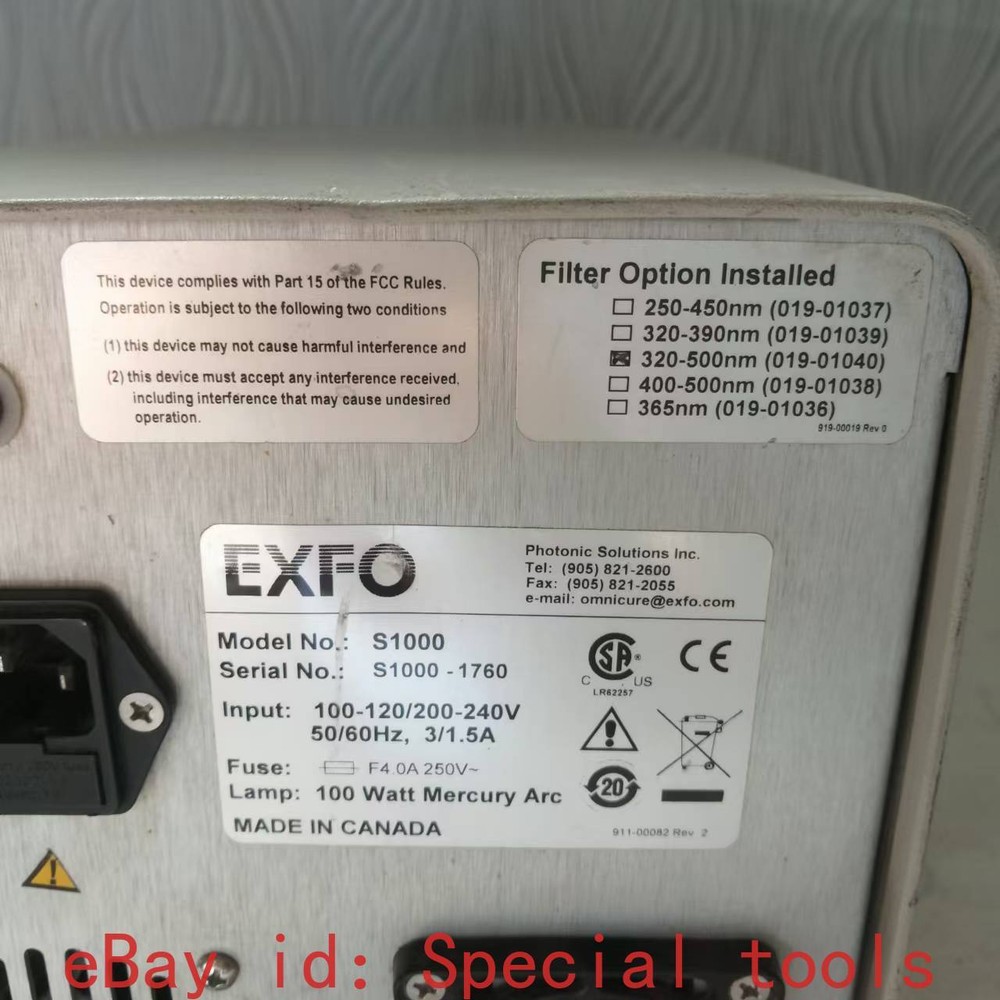 EXFO OmniCure Series 1000 1pcs