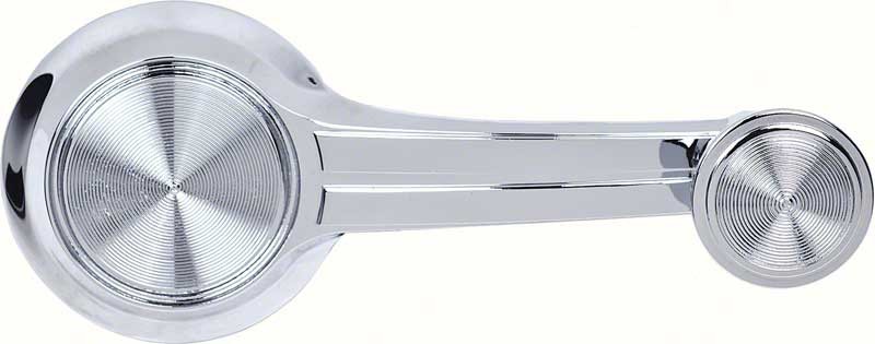 1965-66 Window Crank Handle; with Chrome Knob