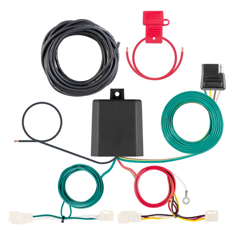 Curt Trailer Hitch & Wire Harness Custom Class 1 1-1/4in Receiver 11576 56544