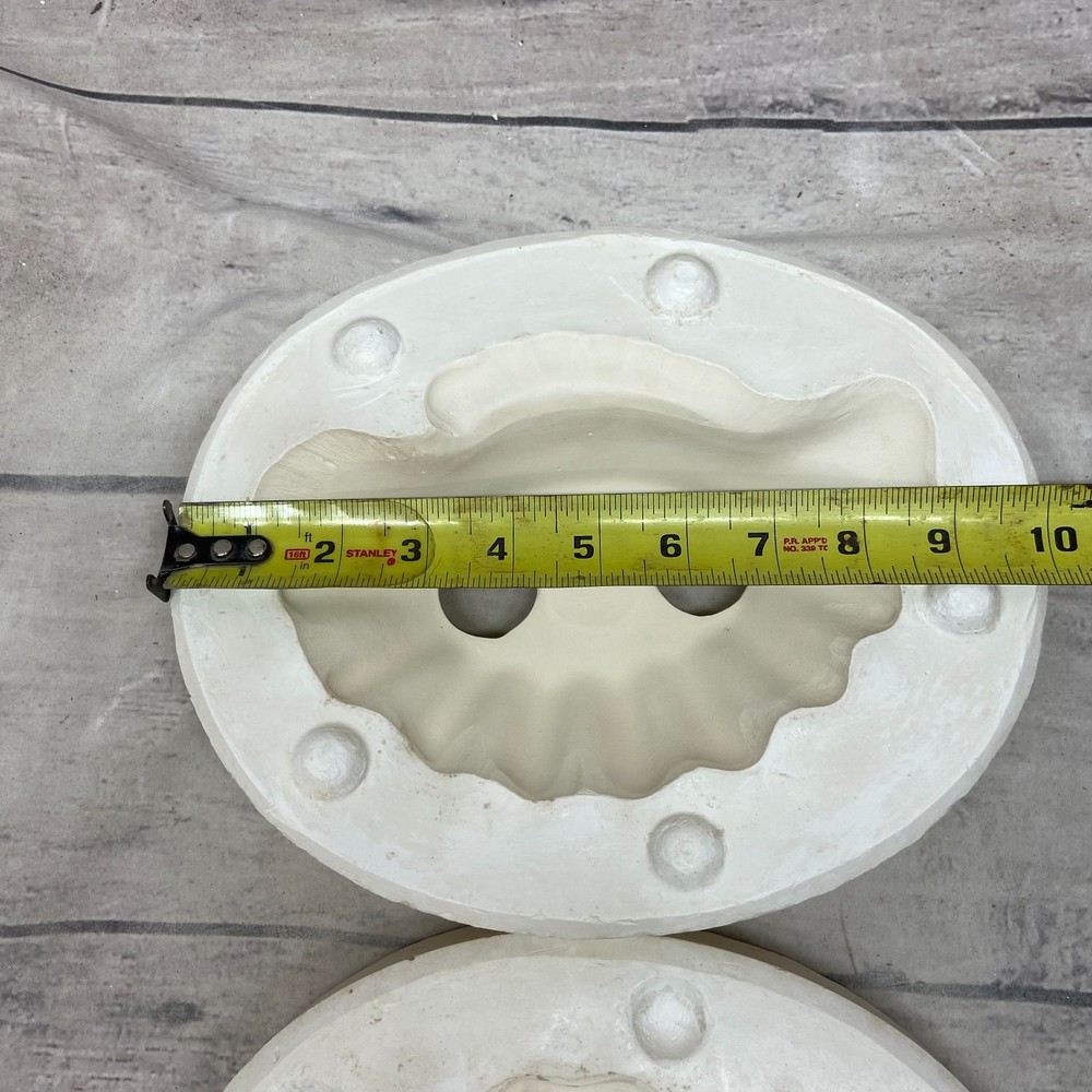 Ceramic Slip Casting Mold Seashell Soap Dish #JE-115