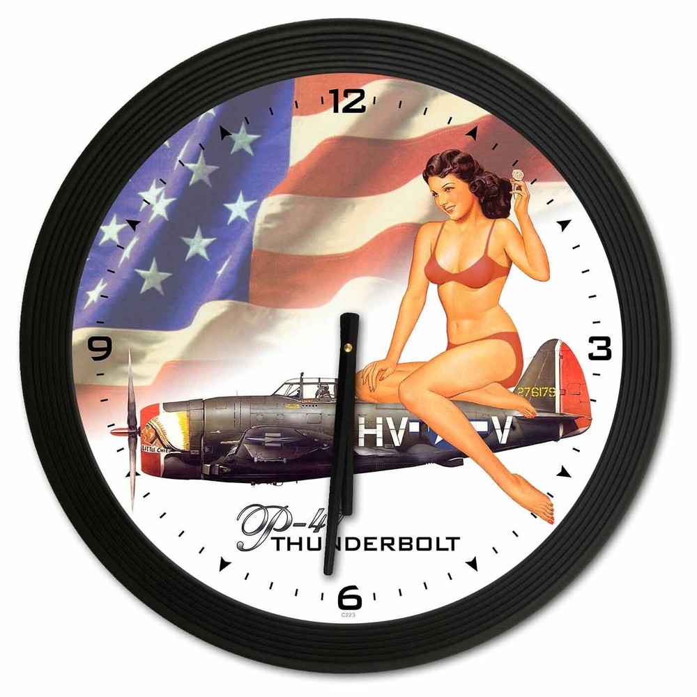 P-47 Bikini Clock