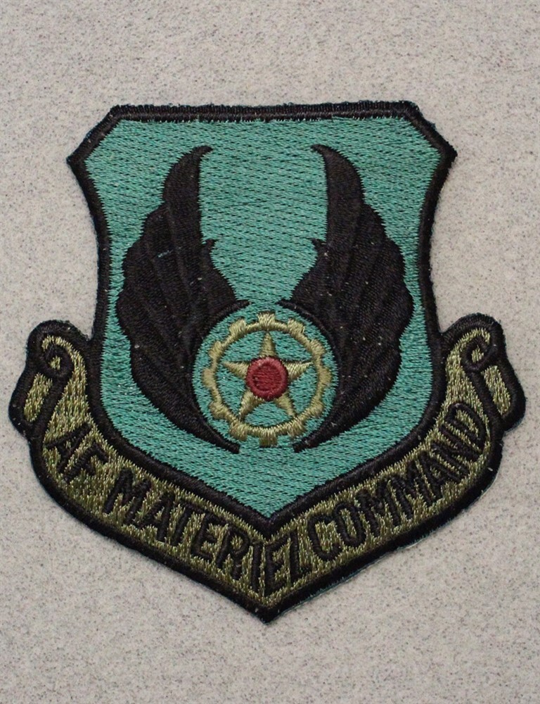 USAF Air Force Patch 112: AF Materiel Command - subdued, 3"