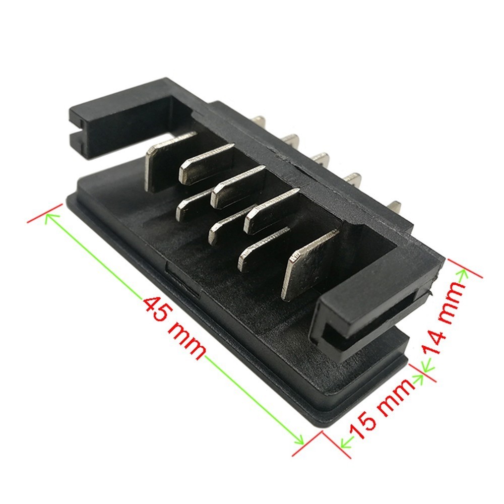 Bracket Connector Connector Terminal Adapter Black Battery Charger Tool