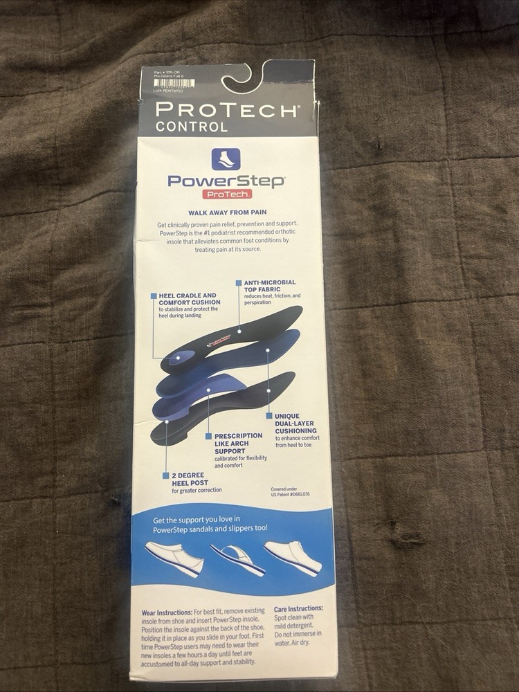 power step insoles for men or Women