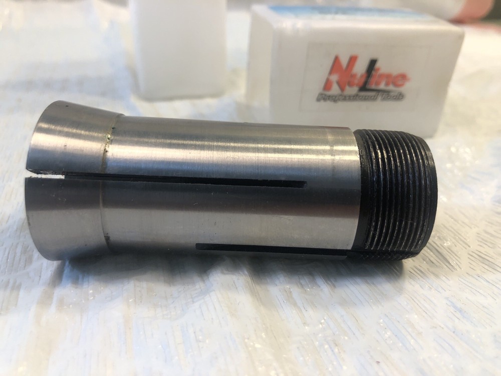 NuLine 5C Round Smooth Collet, 5/8", Internal Thread
