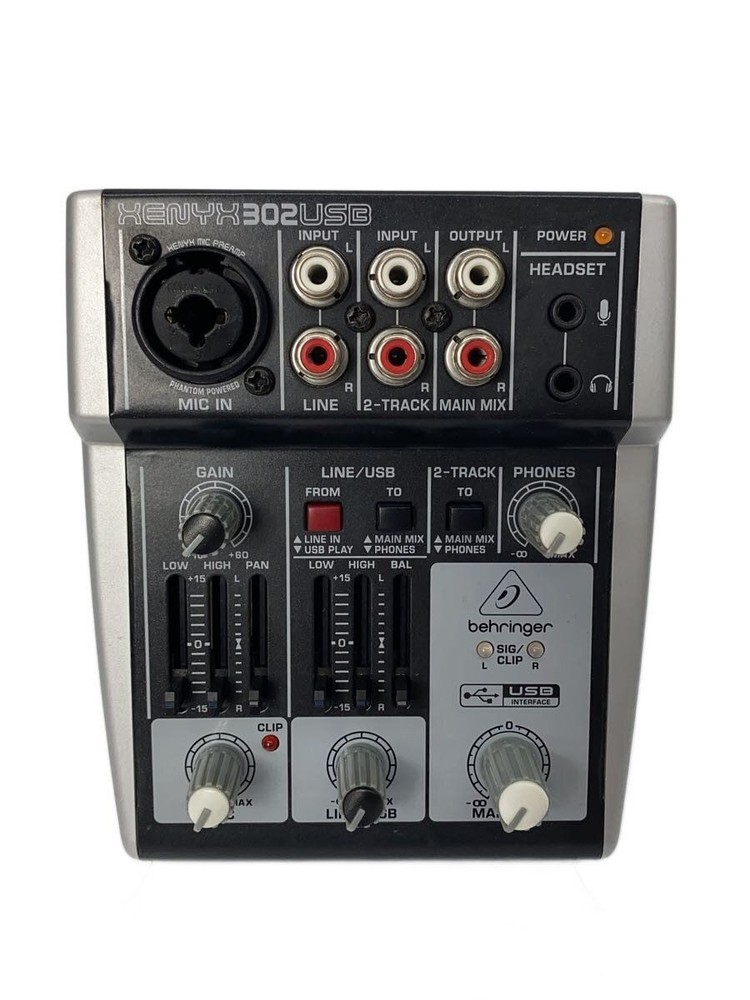 BEHRINGER Mixer XENYX302 Used