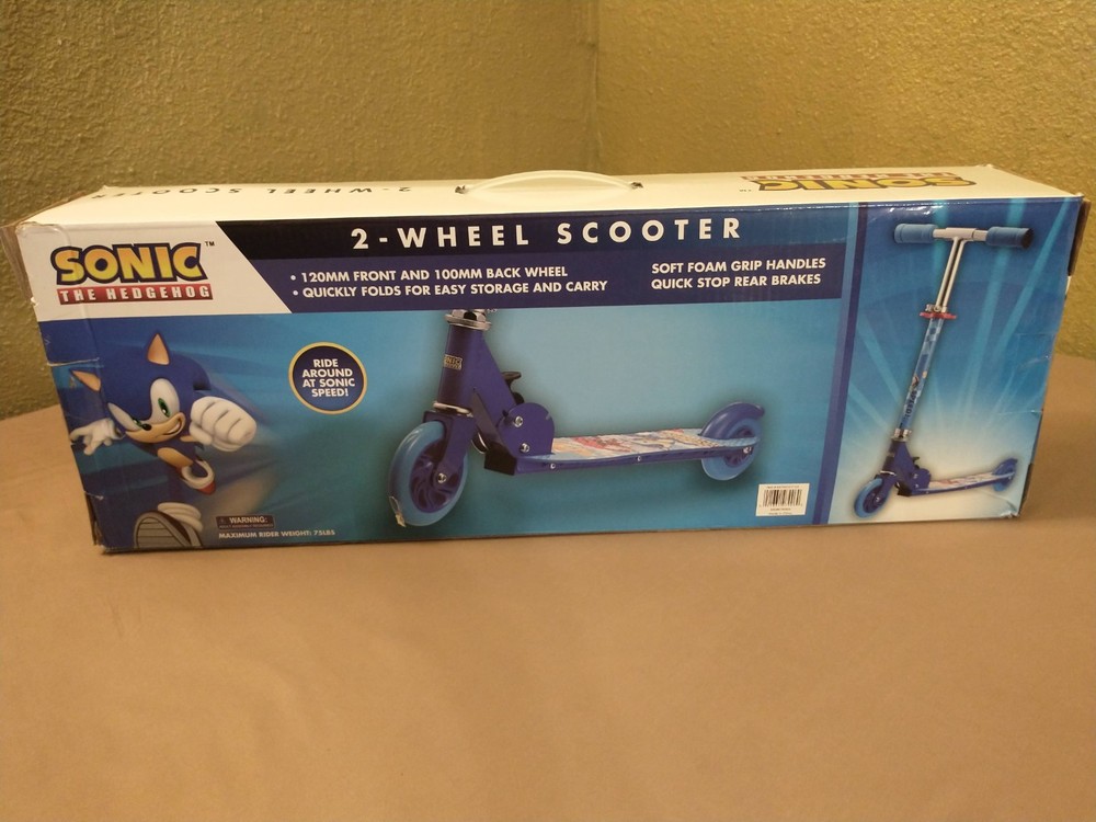 Sonic The Hedgehog 2-Wheel Scooter
