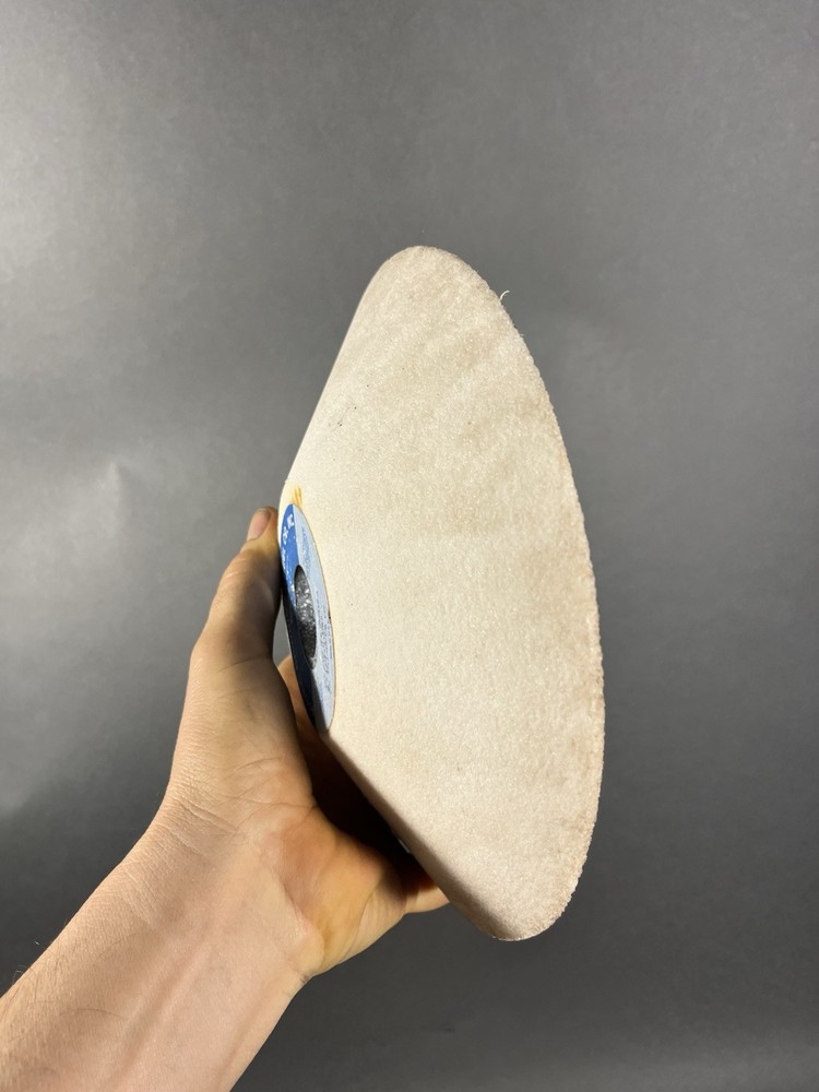 9 Inch Cone Cup White Oxide Griding Wheel. Pacific