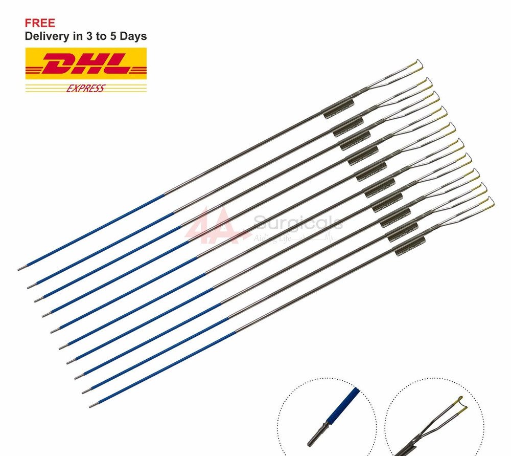 4A OLYMPUS TYPE CUTTING LOOP 12 DEGREE  MONOPOLAR PACK OF 10
