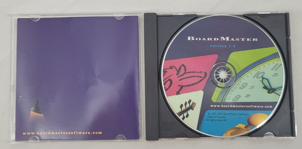 Board Master: Storybook & Timing Software ~ CD-ROM Ver. 1.0 ~ c.1999
