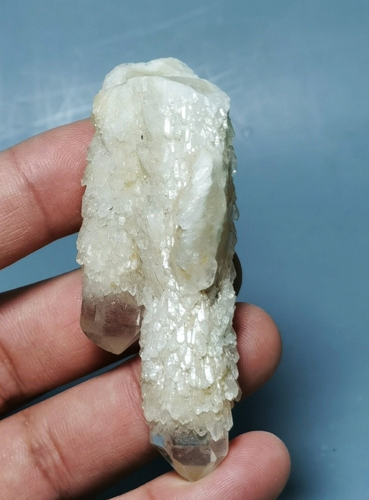 Rare Himalayan Quartz Crystal Cluster Specimen
