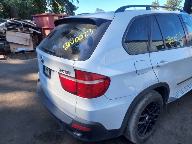 2007-2010 BMW X5 DRIVER LEFT POWER SIDE VIEW MIRROR WHITE