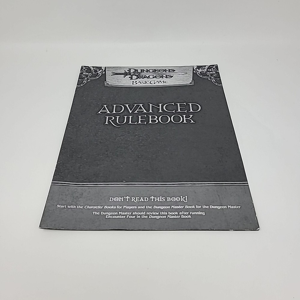 Dungeons & Dragons - Advanced Rule Book for BASIC GAME - 2004 Paperback Book