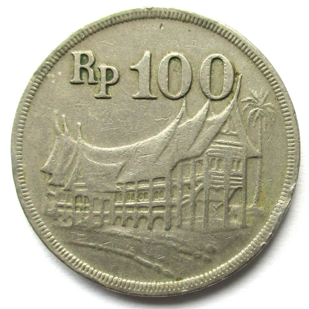 Indonesia 100 Rupiah 1973
