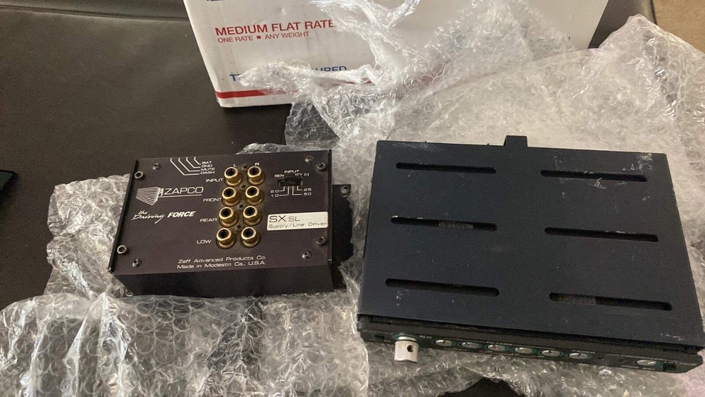 used zapco equalizer