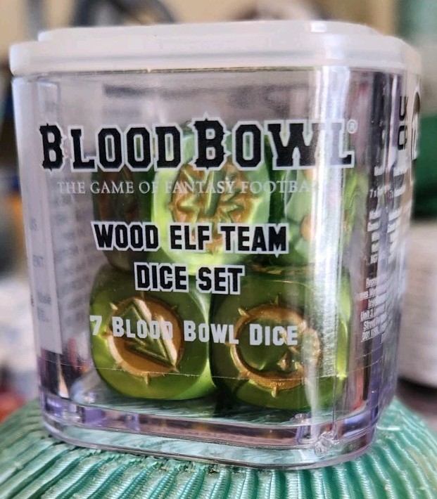 Blood Bowl Dice Wood Elf