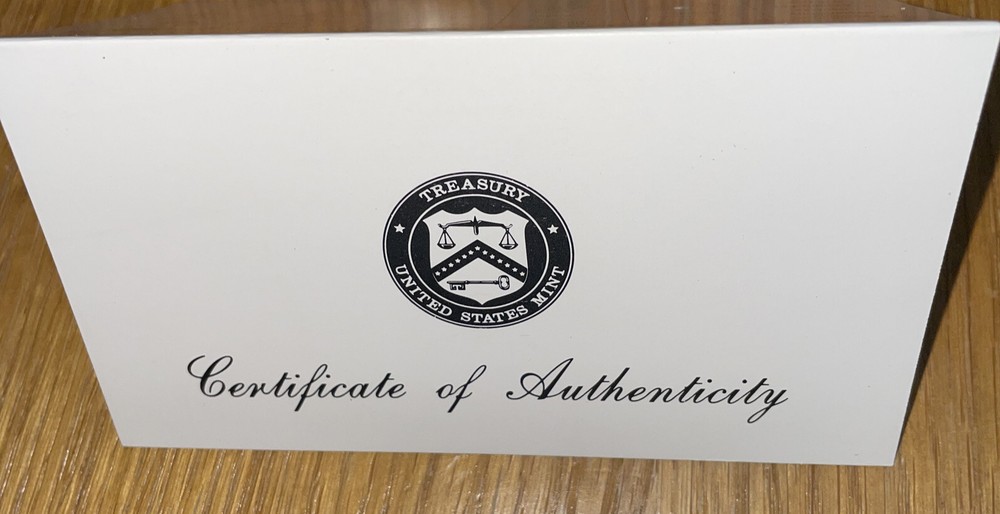 Random Date proof US Silver proofset with orig box &/or certificate authenticity