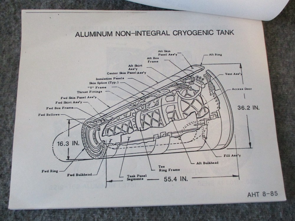 1984-85 NASA MSFC SPACE SHUTTLE LONG RANGE PROGRAM PLAN+CRYOGENIC & TECH REPORTS