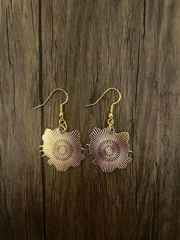 Handmade Peace Sign Hello Kitty Earrings