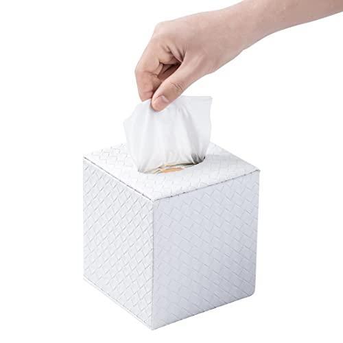 White Tissue Box Cover,Tissue Box Cover Square,White Tissue Box Holders,Tissue