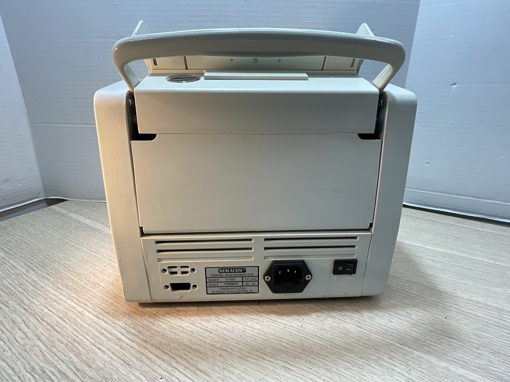 Semacon S-1415 Bill Counting Machine / As Is / MAR-875