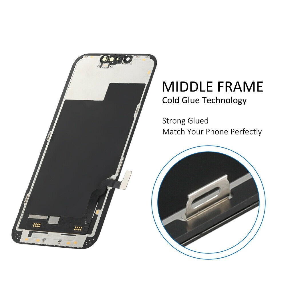 New For iPhone 13 Display LCD Touch Screen Digitizer Frame Assembly Replacement