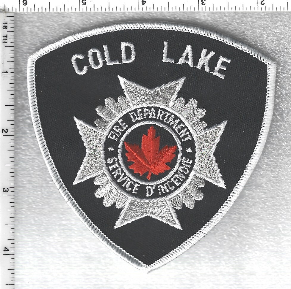 Cold Lake Fire Department (Alberta, Canada) White Shoulder Patch
