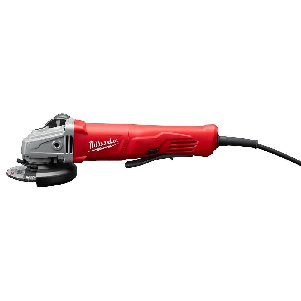 Milwaukee 6142-30 120V Angle Grinder - Red