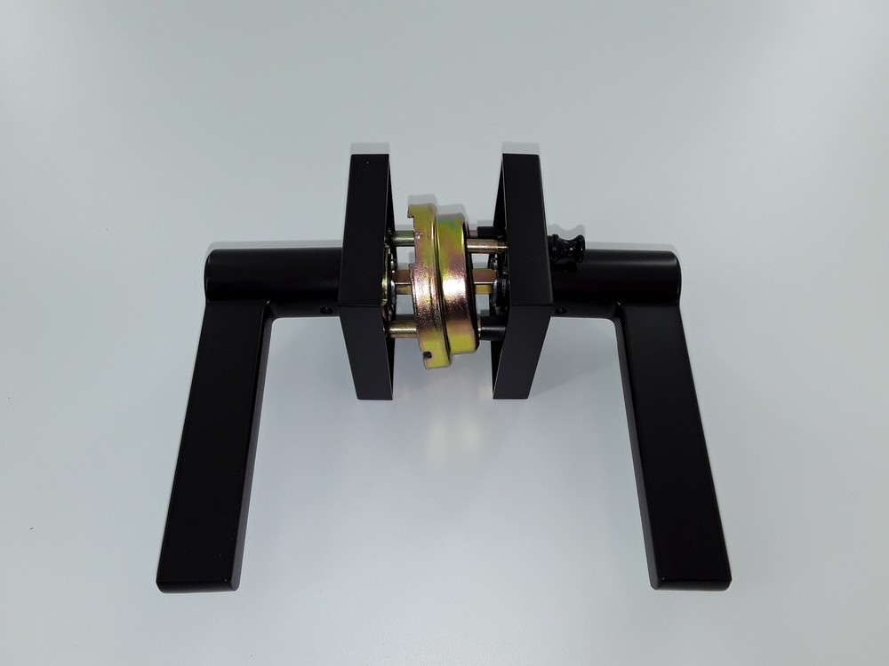 Mabry Privacy Set - Lever Handles - Matte Black