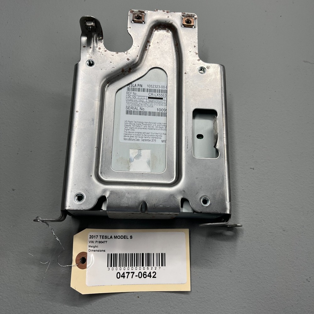 2017-2019 Tesla Model S 75D Radio Audio Receiver Module OEM