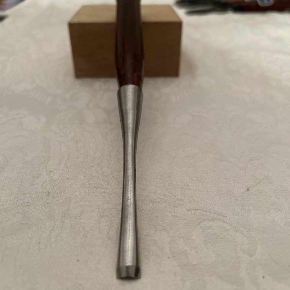 Custom Forged Long Neck Socket Gouge Chisel # 7 / 10mm New Guaranteed Sharp