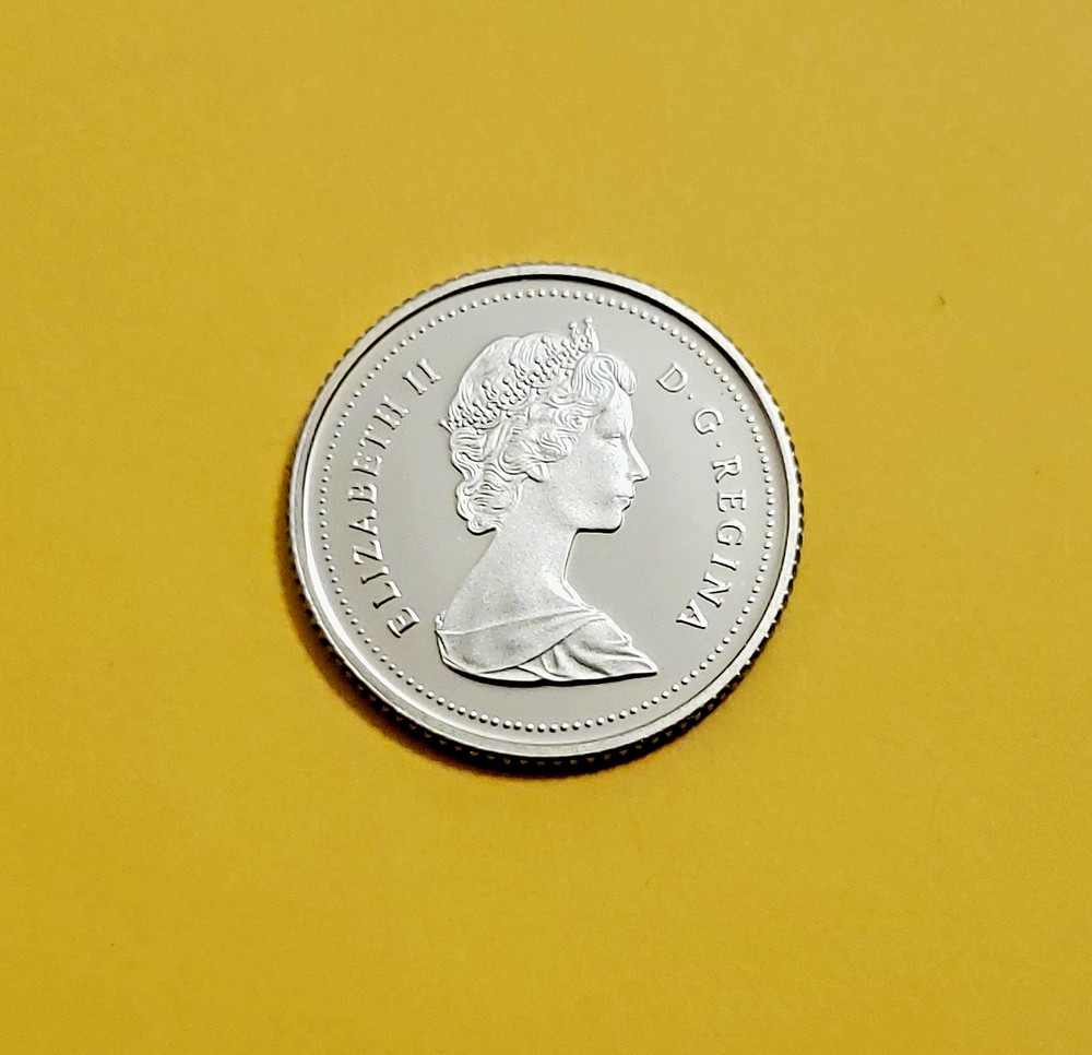 1989 Canadian Proof Dime