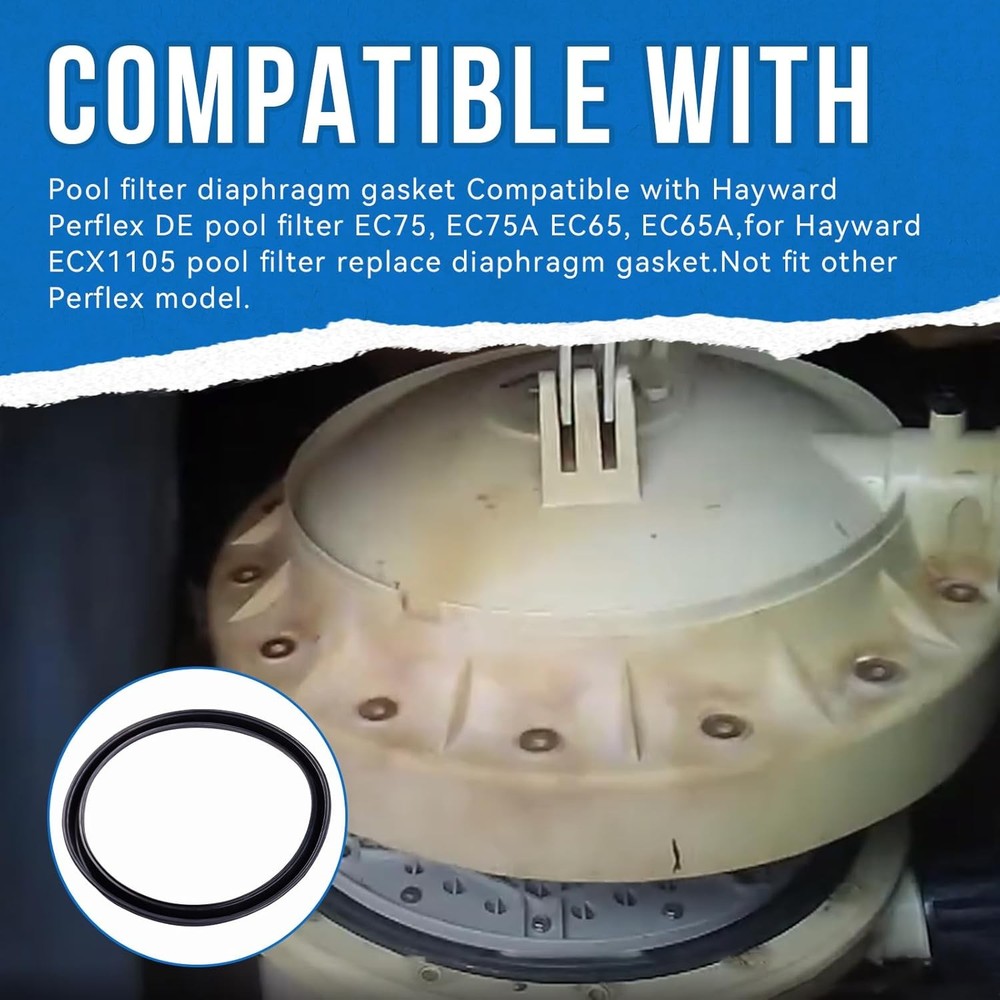 1Pcs Pool Filter Diaphragm Gasket For Hayward Perflex DE Pool Filter EC75,EC75A