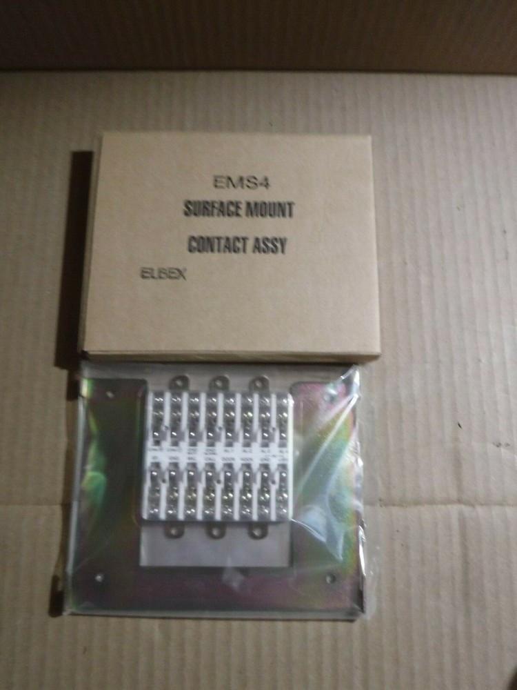 NEW ELBEX GRAYSTONE MODEL EMS4 SURFACE MOUNT CONTACT ASSY