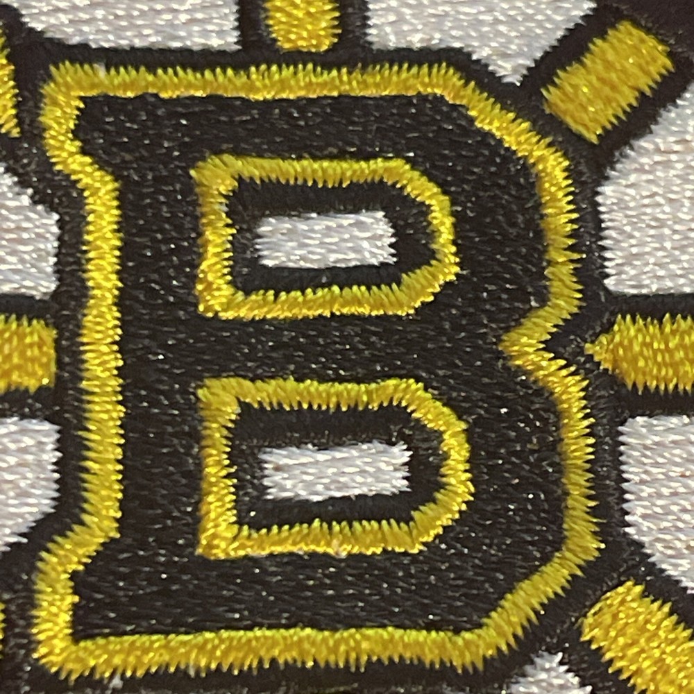 Boston Bruins “B” Logo Patch Embroidered 2” Iron On NHL