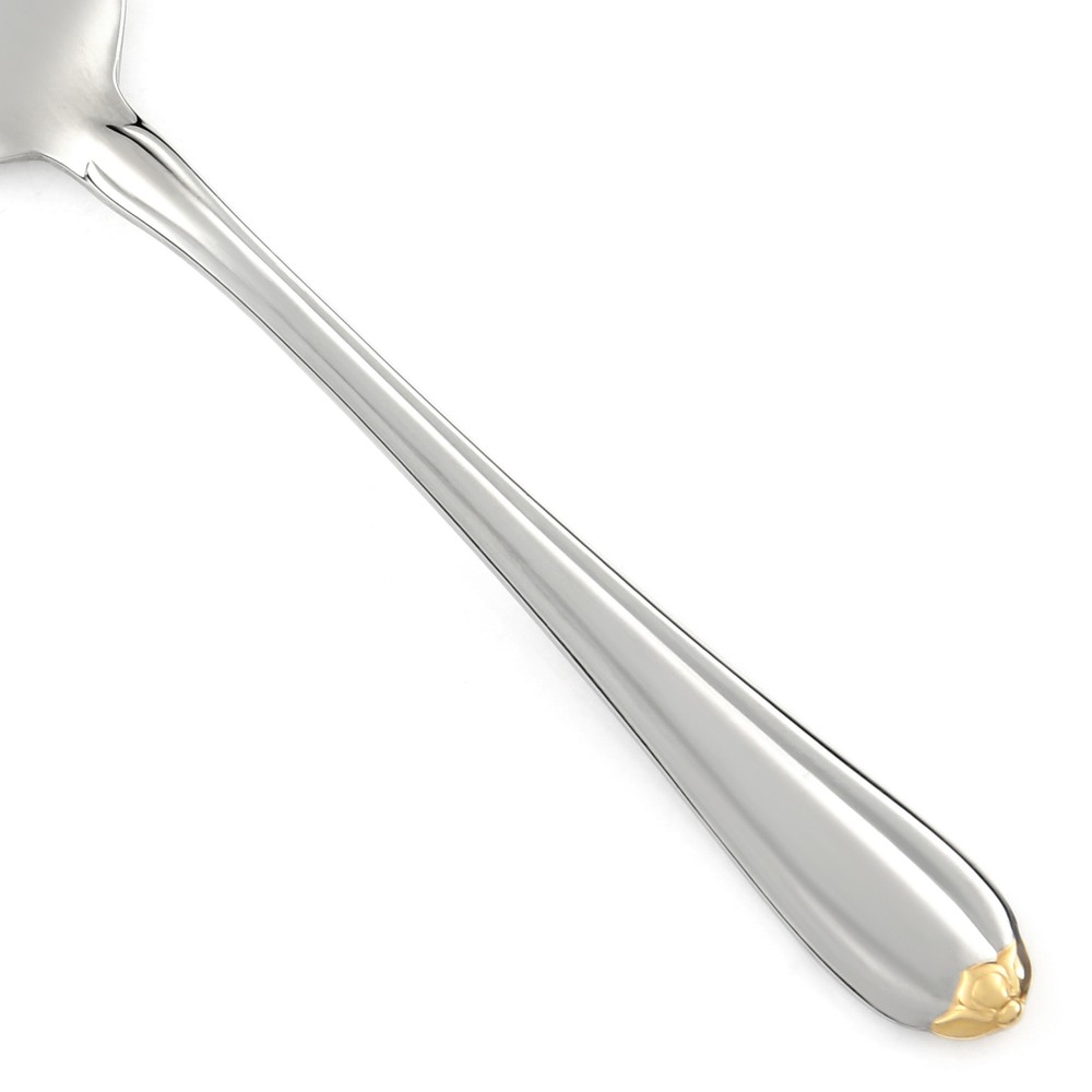 Gorham GOLDEN MELON BUD Stainless 18/8 Korea Gold Tip Silverware CHOICE Flatware