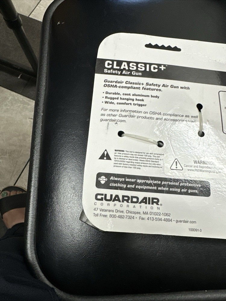 GUARDAIR XTRA THRUST SAFETY AIR GUN