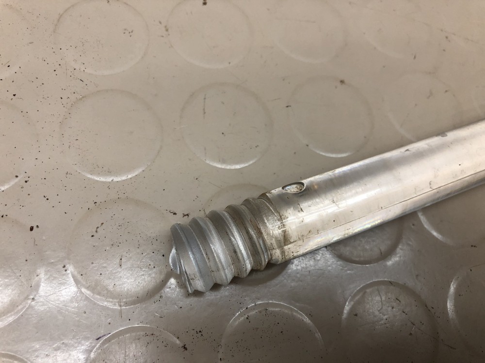Vintage Toilet Plunger Clear Handle