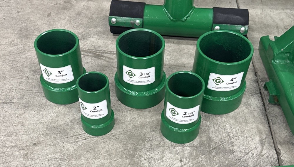 Greenlee 686 640 4000 LBS Tugger Cable Puller Set *GREAT SHAPE* #3