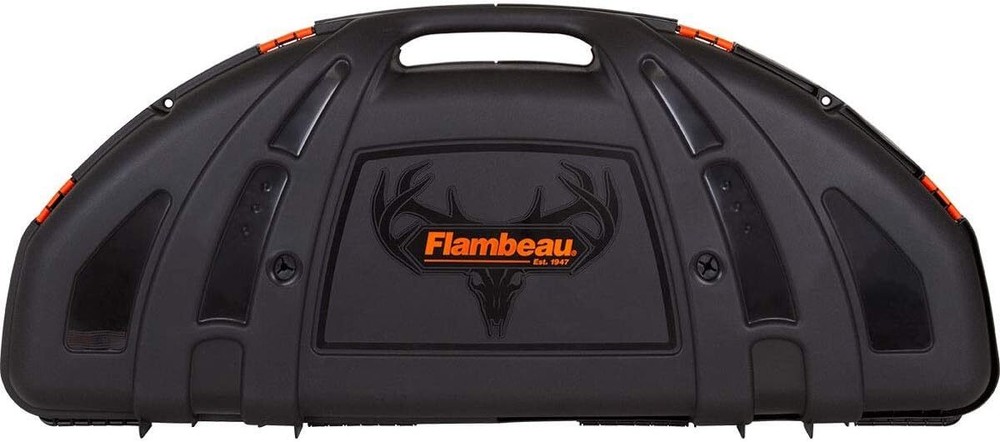 Flambeau Outdoors Safe Shot Bow Case Hard Shell Compound Bow Protection Black
